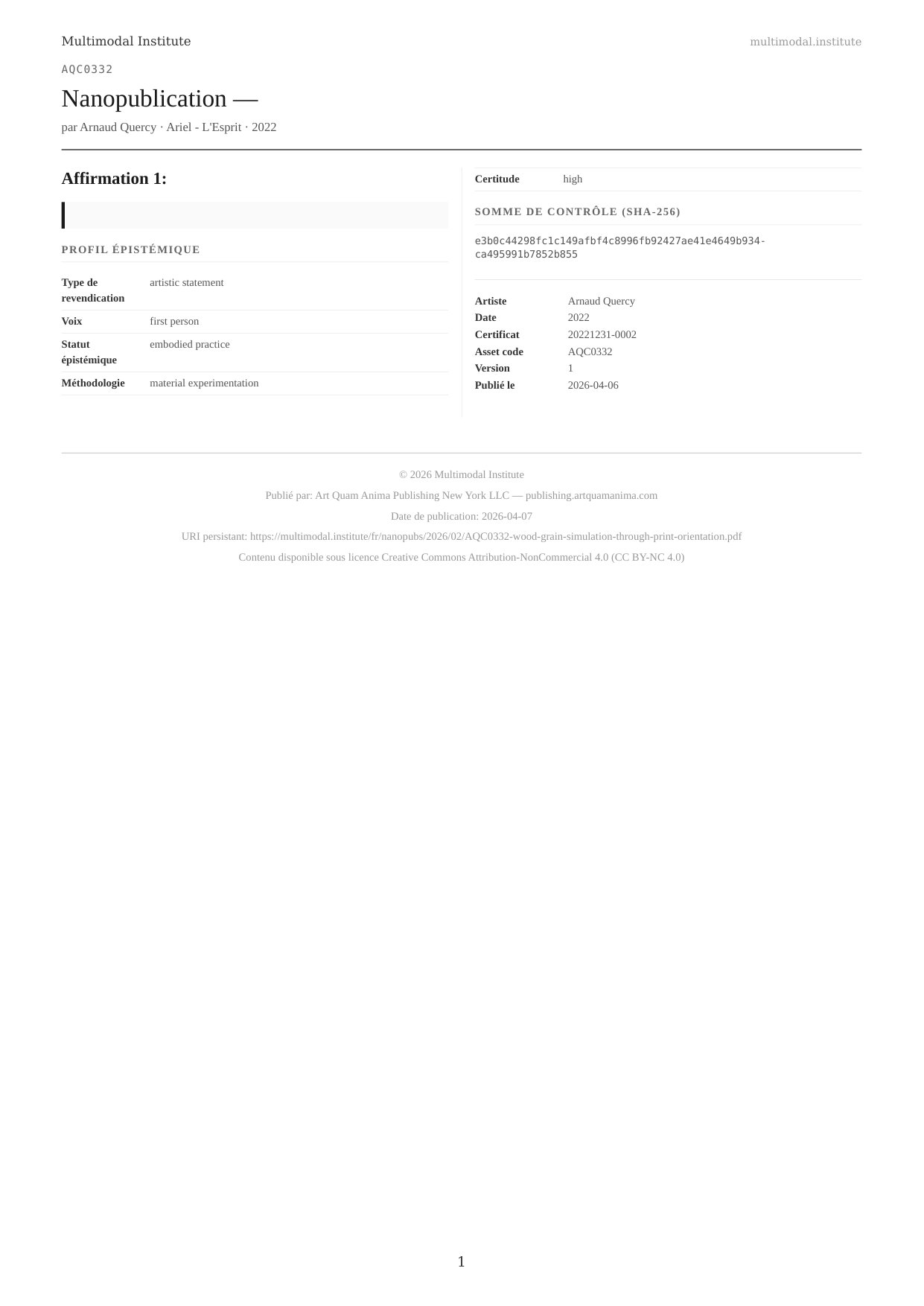 Wood Grain Simulation Through Print Orientation