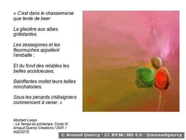 Abstract Loops - Sur le printemps - Comp I